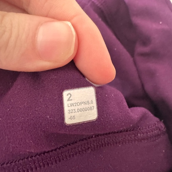 Lululemon Purple Align Sports Bra - Picture 3 of 3